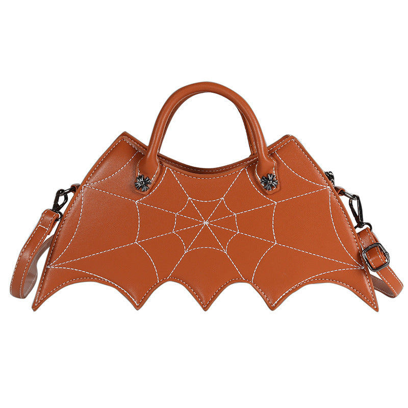 Spider Web Halloween Shoulder Bag – Batgirl Style Crossbody
