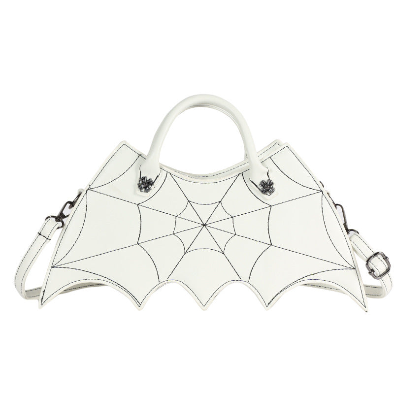 Spider Web Halloween Shoulder Bag – Batgirl Style Crossbody