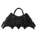 Spider Web Halloween Shoulder Bag – Batgirl Style Crossbody
