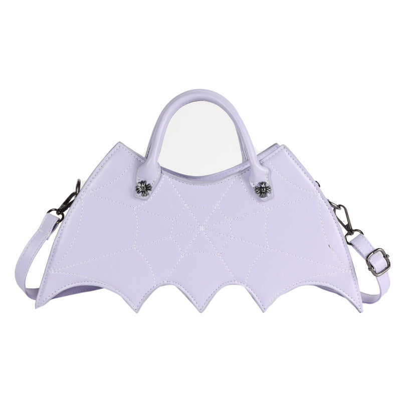 Spider Web Halloween Shoulder Bag – Batgirl Style Crossbody